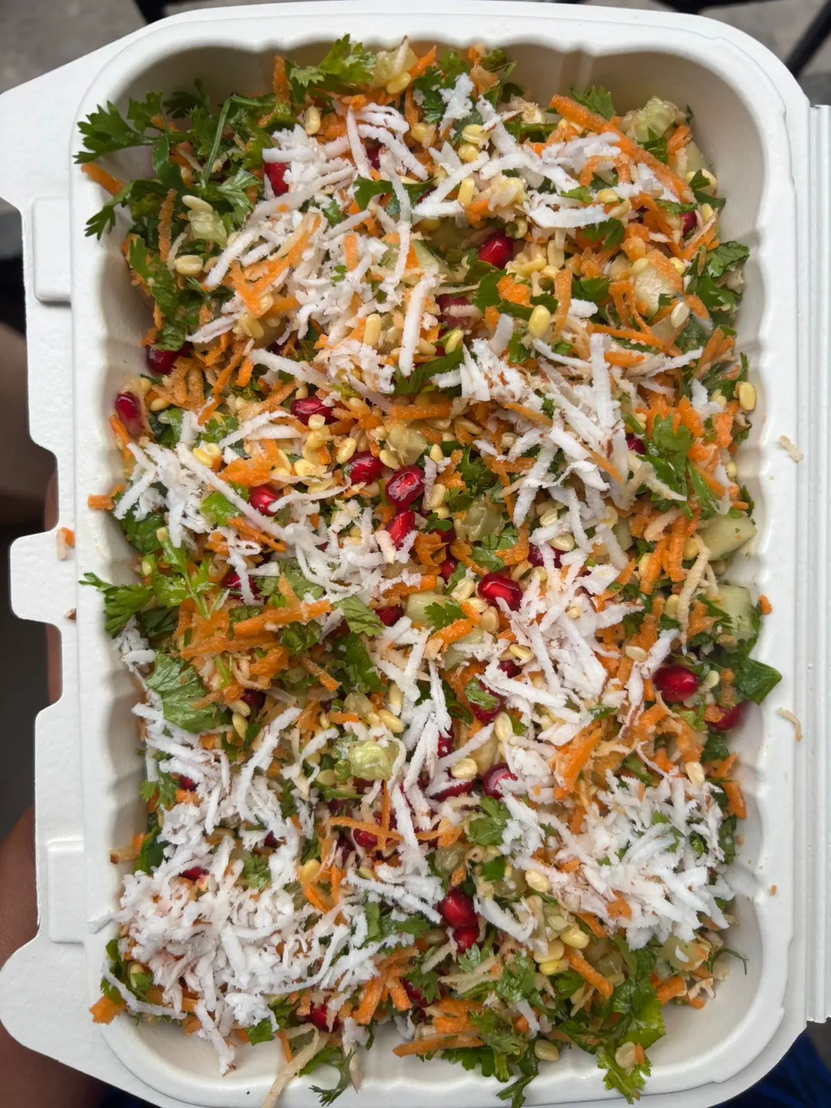 Hasiru Kosambari moong dal and pomegranate salad House of Sindhu